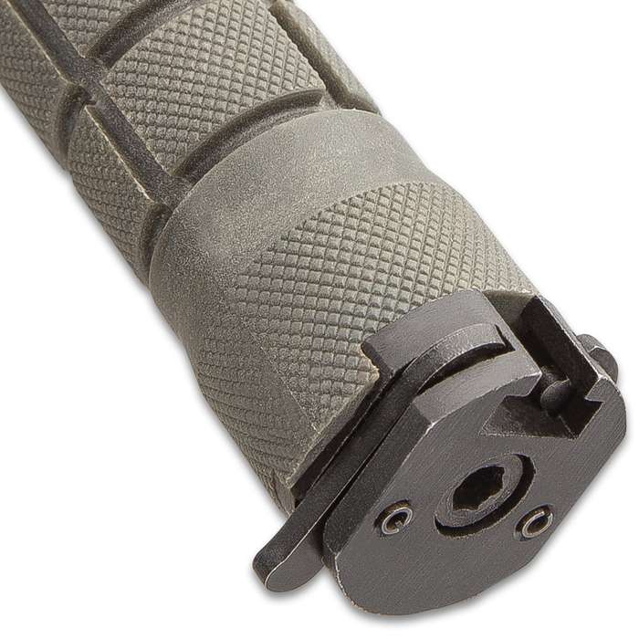 12" M9 SURVIVAL Knife + Scabbard w/ Wire Cutter & Sharpening