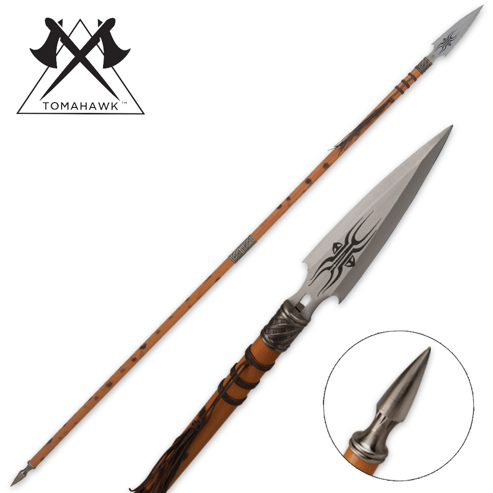 Big War Combat Steel Spear Head