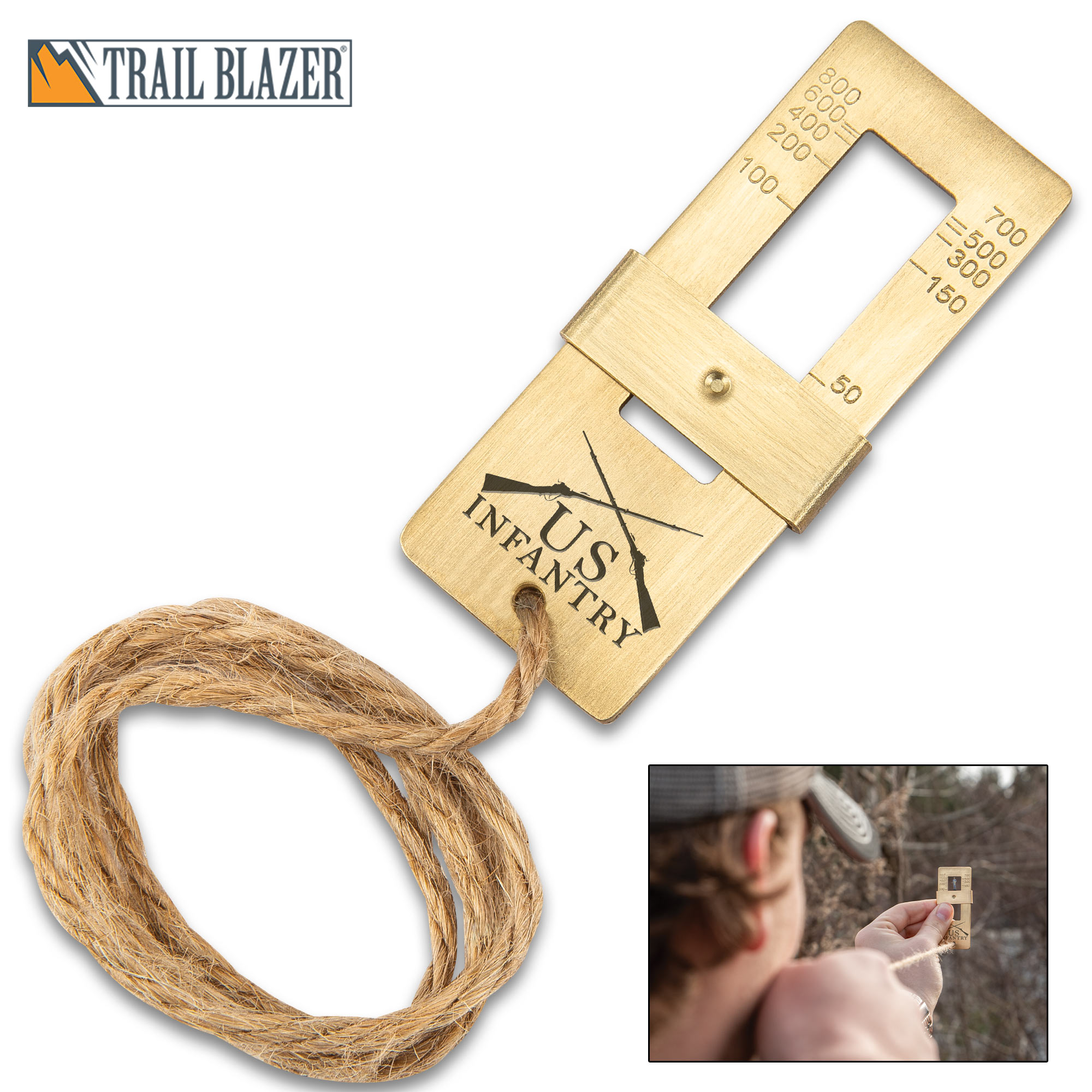 Trailblazer 19th Century Stadia Range Finder Muzzleloading Brass