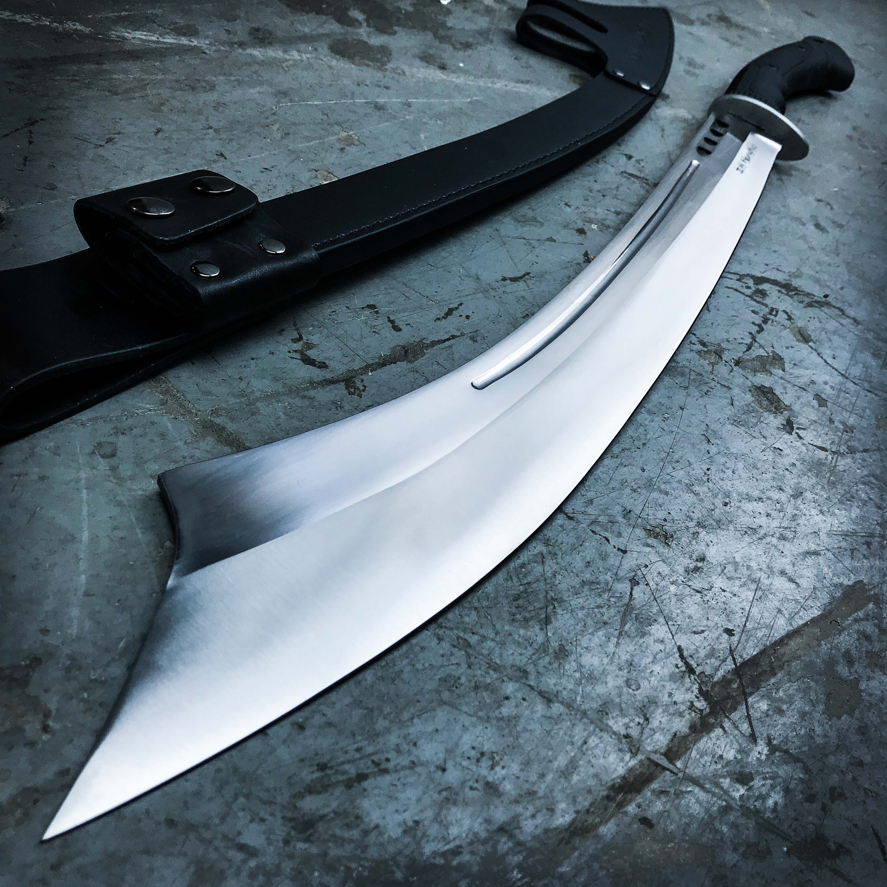 30" Modern Honshu War Sword Full Tang Carbon Steel Blade Machete Sharp