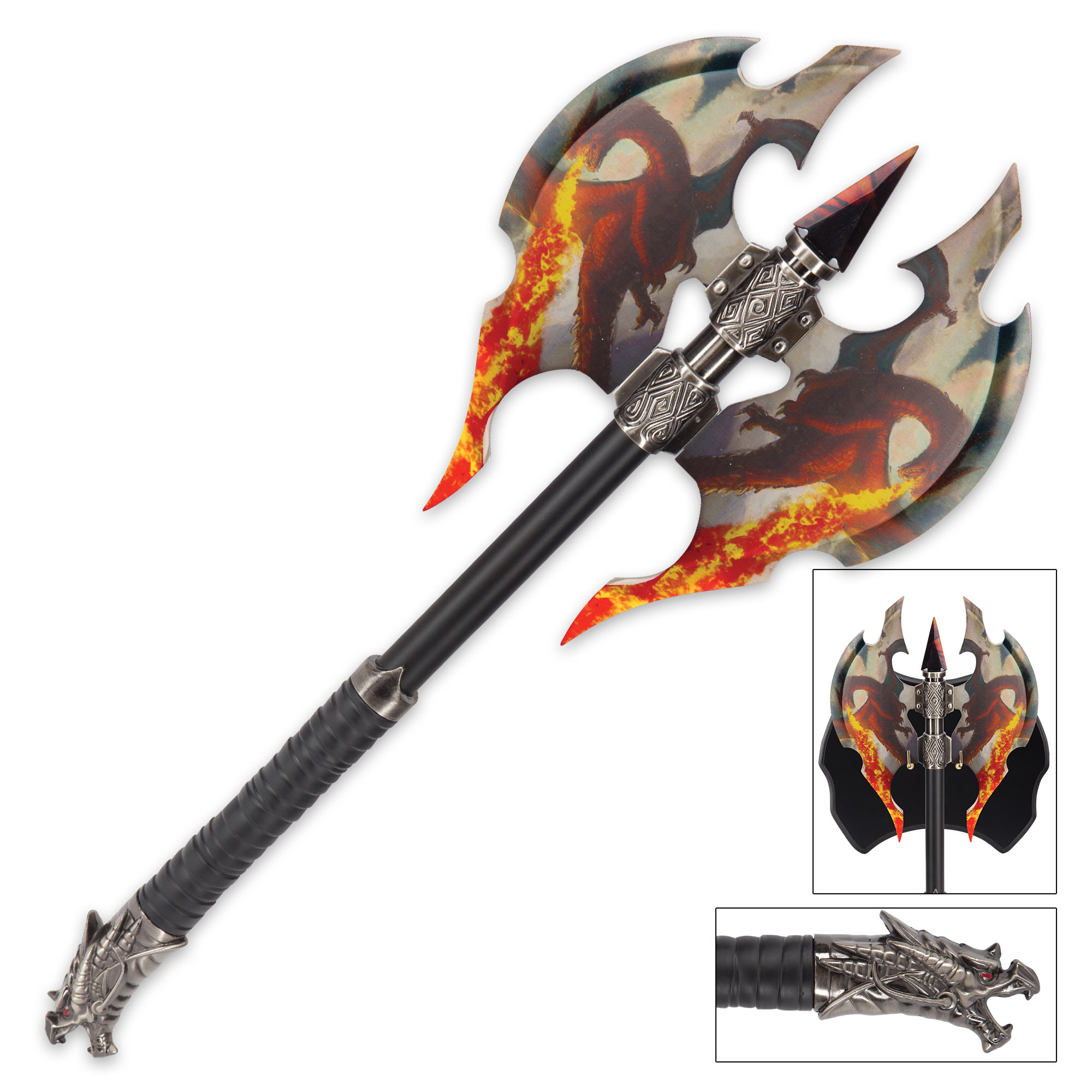 Image result for fantasy flaming axe