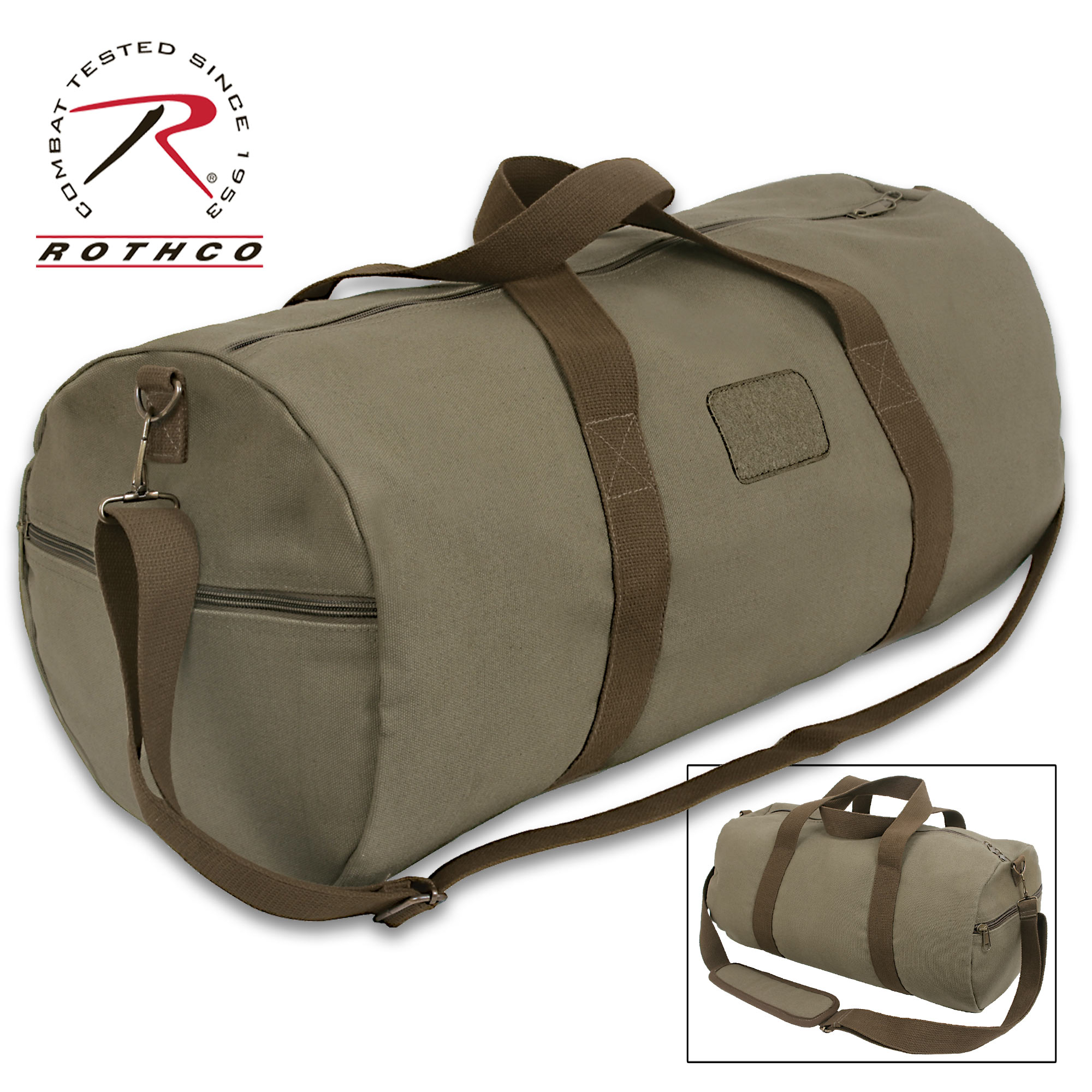 Details About Military Issued Style Mechanics Heavy Duty Tool Bag Olive Drab Canvas Duffle