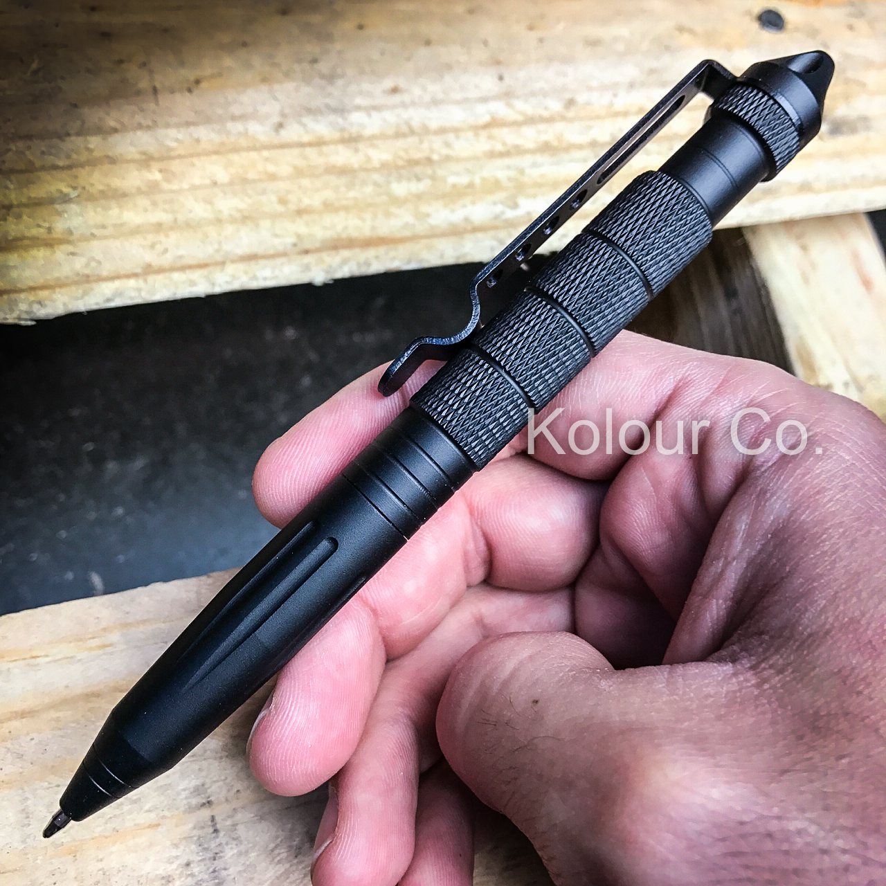 6" Aluminum Tactical Pen Glass Breaker COMBAT Self Defense Military Kubaton eBay