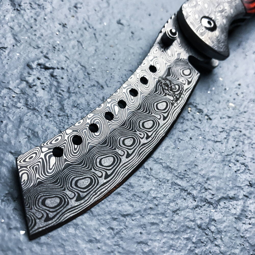 TACTICAL Spring Assisted Open Pocket Knife CLEAVER RAZOR FOLDING Blade