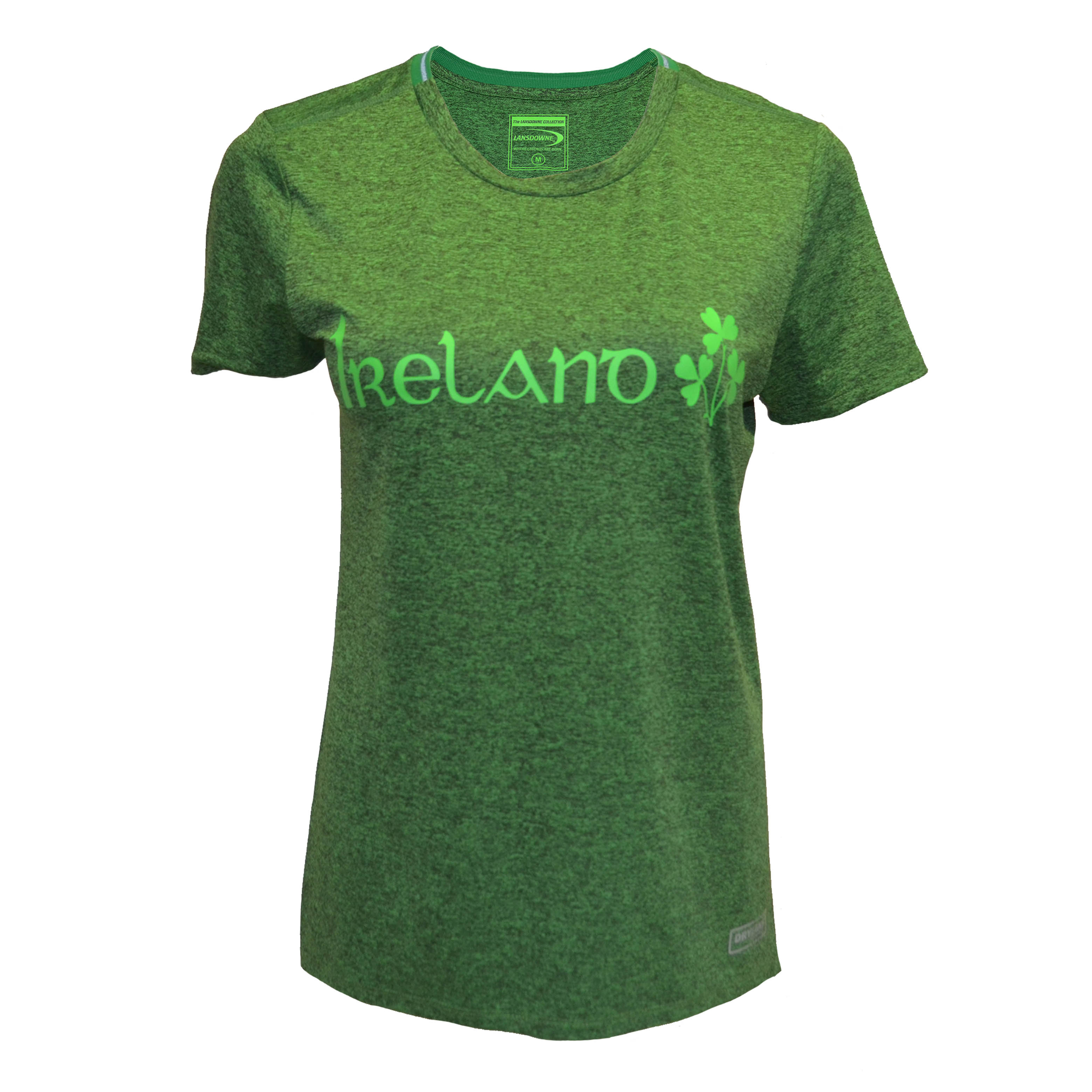 Women T-Shirt Green Grindle Ireland Performance 90% polyester, 10% elastane
