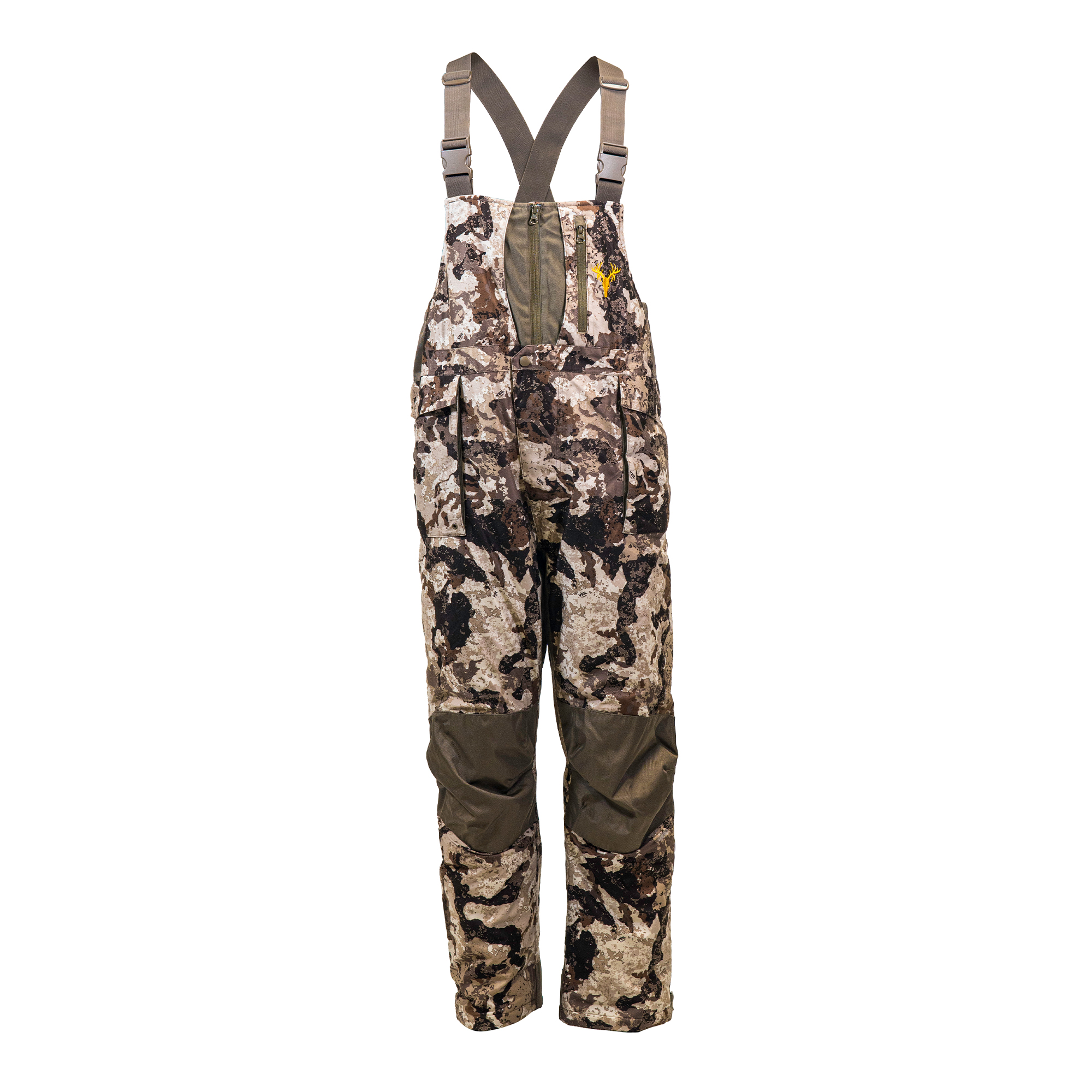 HOT SHOT Men’s Elite Camo Hunting Bib, Waterproof, Insulated, for All