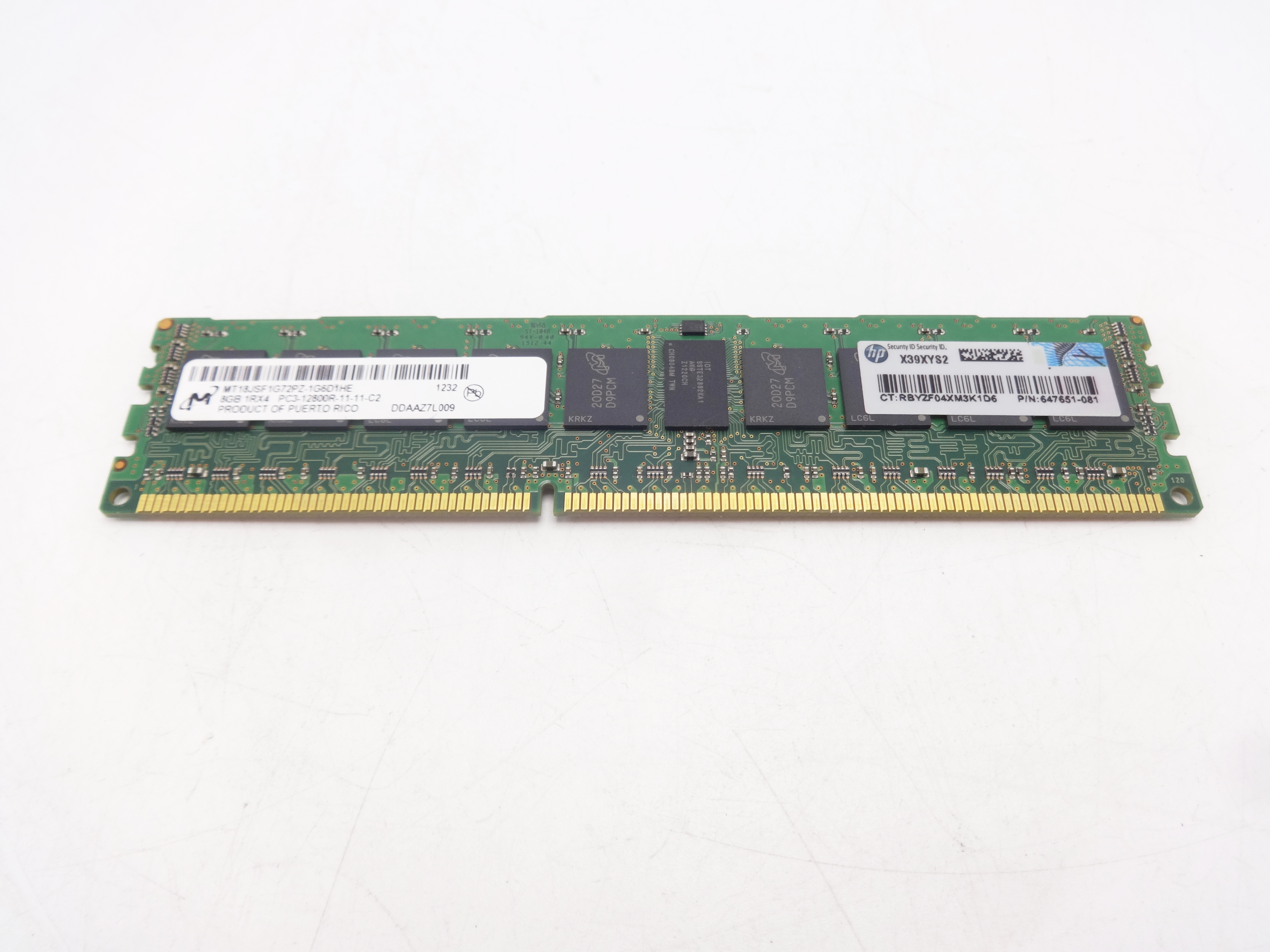 48GB 3x16GB DDR3 PC3L-8500R 4Rx4 ECC Server Memory RAM HP ProLiant DL380 G6