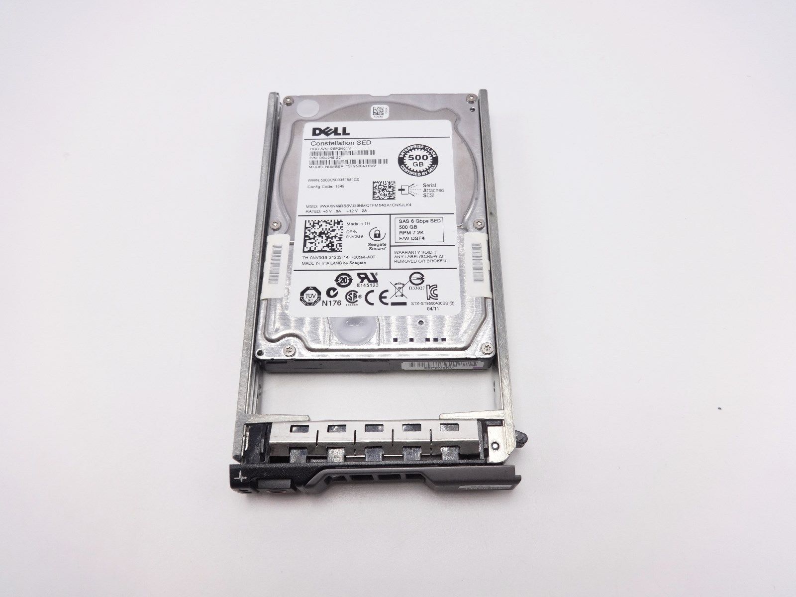 New Dell PowerEdge R320 Hot Swap 500GB 3.5/" SATA Hard Drive 1 Year Warranty