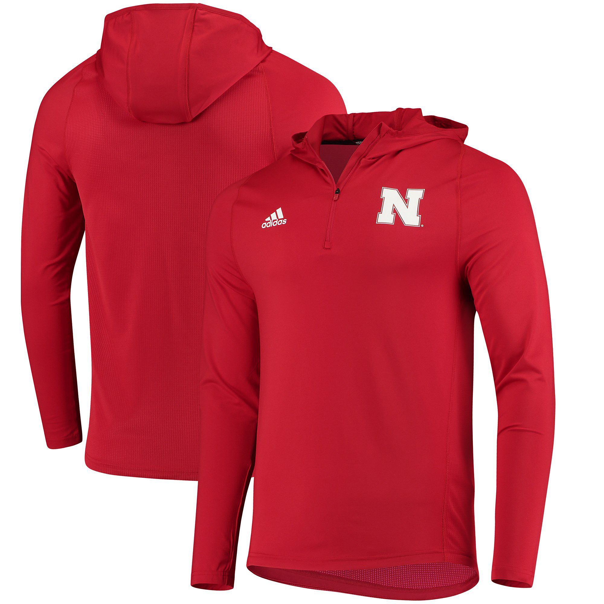 nebraska hoodie adidas