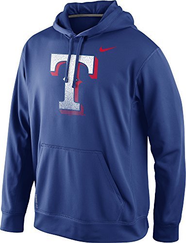 Nike Texas Rangers Mezzo T Logo Performance Therma-FIT Pullover Hoodie ...