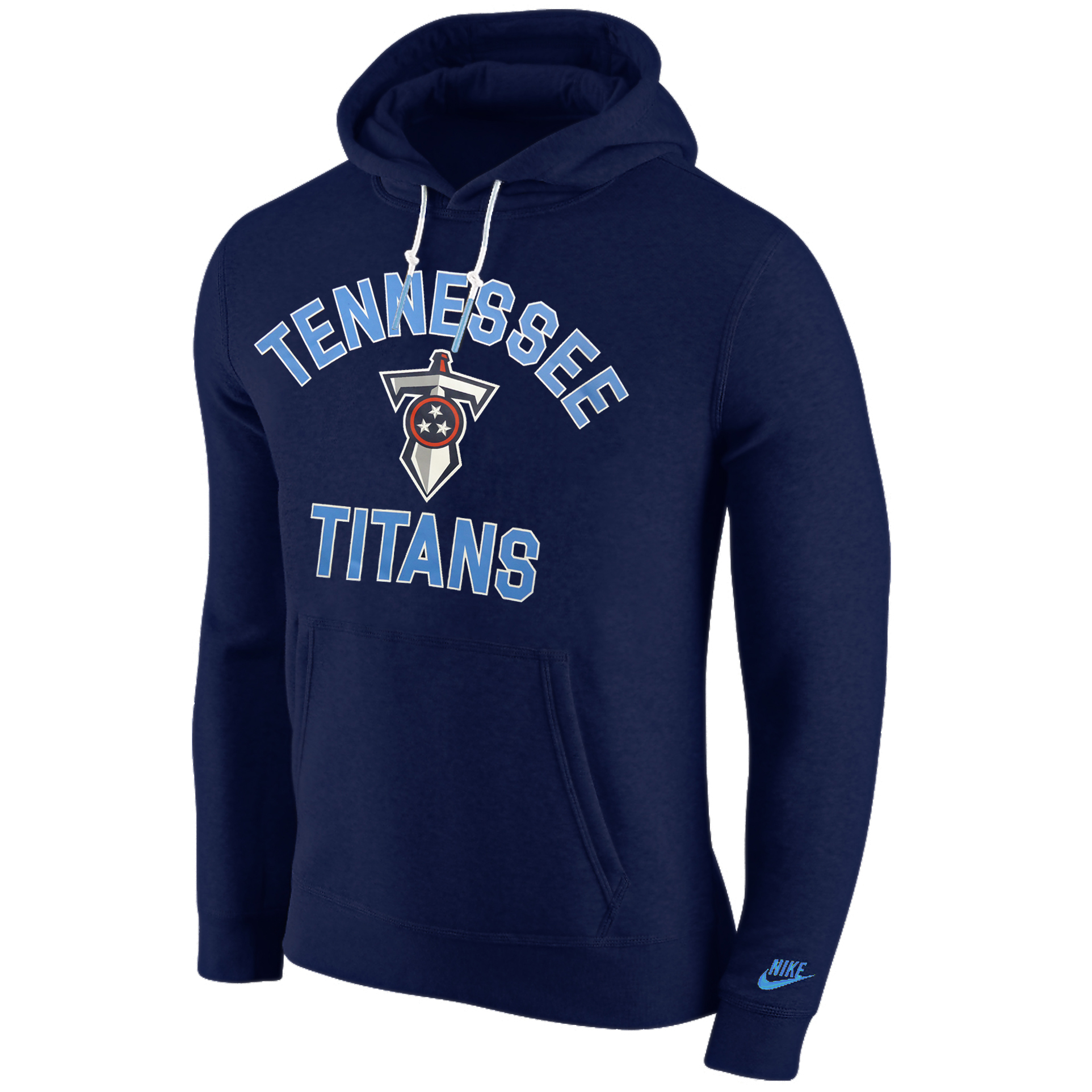 【NIKE】Tennessee Titans Rewind Club Logo Nike Tennessee Titans Rewind Club Arch Name Logo Pullover