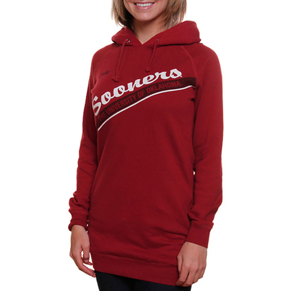 nike logo on right side of hoodie