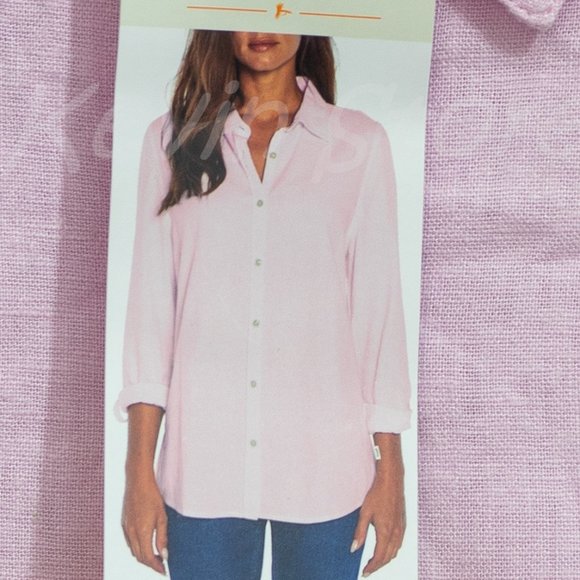 Orvis Damen Langarmshirt Leinenmischung - Bild 9 von 9