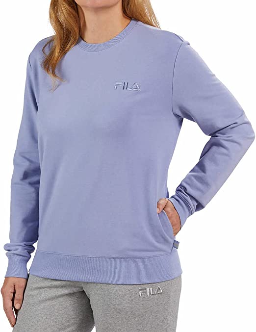 Sudadera Fila Mujer Peso Medio French Terry Cuello Redondo Mangas Largas - Imagen 4 de 7
