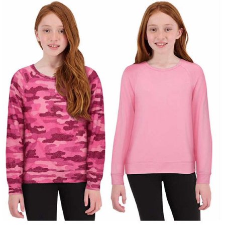 Lucky Brand Girls 2-Pack Long Sleeve Tee Knit Tops - Picture 7 of 7