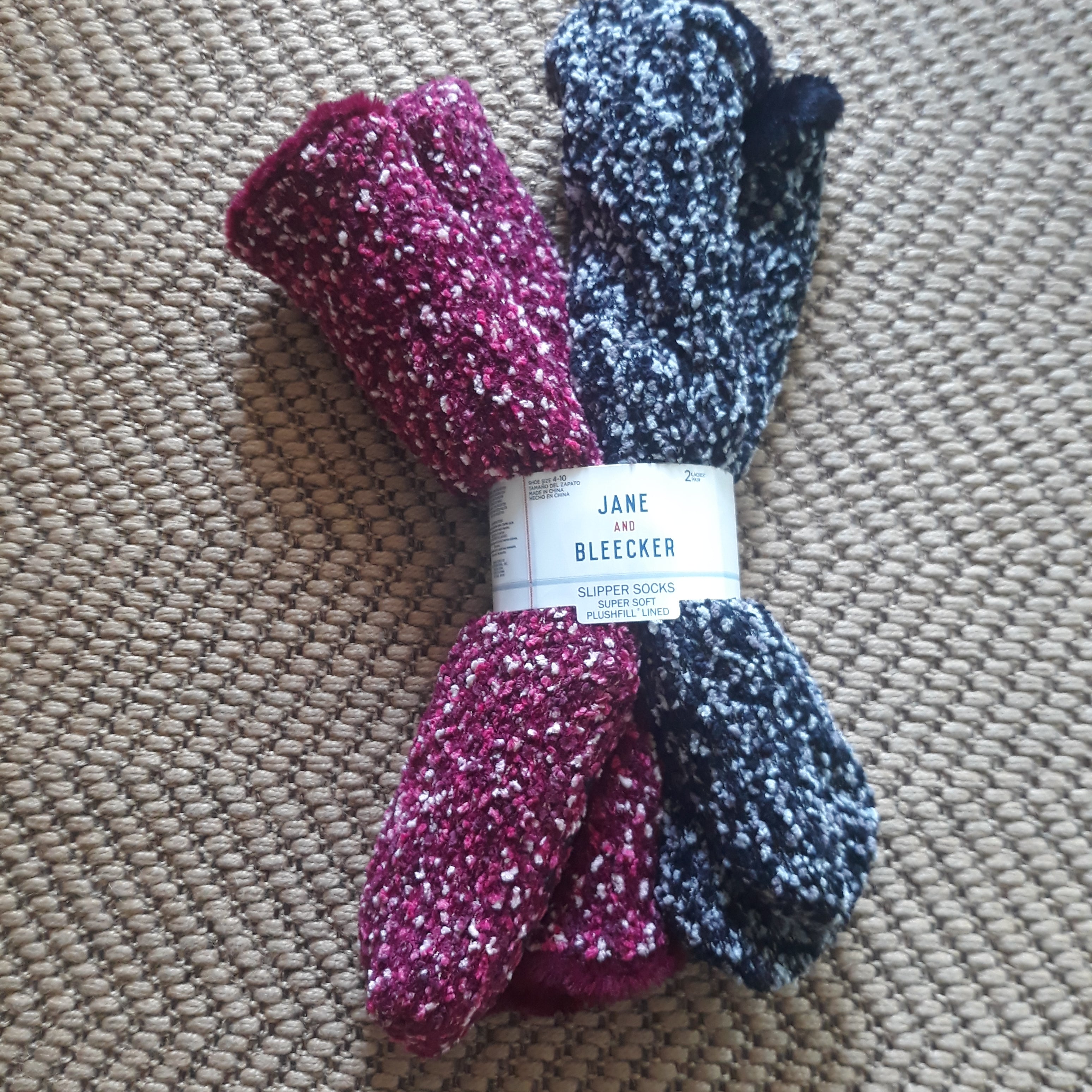 2 pares de calcetines para mujer Jane & Bleecker - Imagen 2 de 2