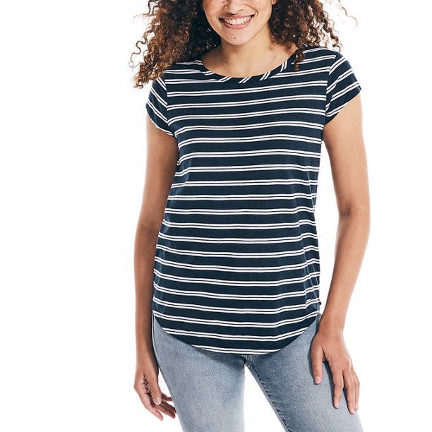 Nautica Damen Slub T-Shirt - Bild 12 von 13