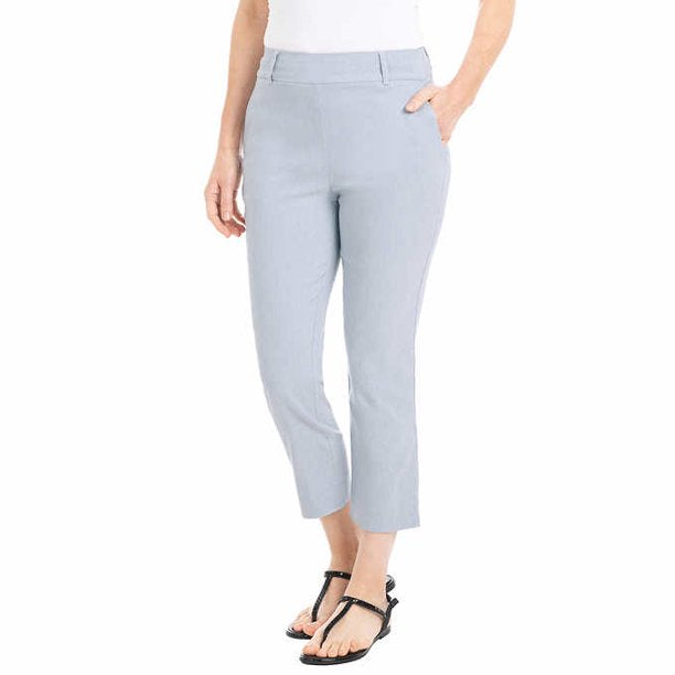 Hilary Radley Women's Pull-on Capri Comfort Fit Stretch Pants - Picture 13 of 13