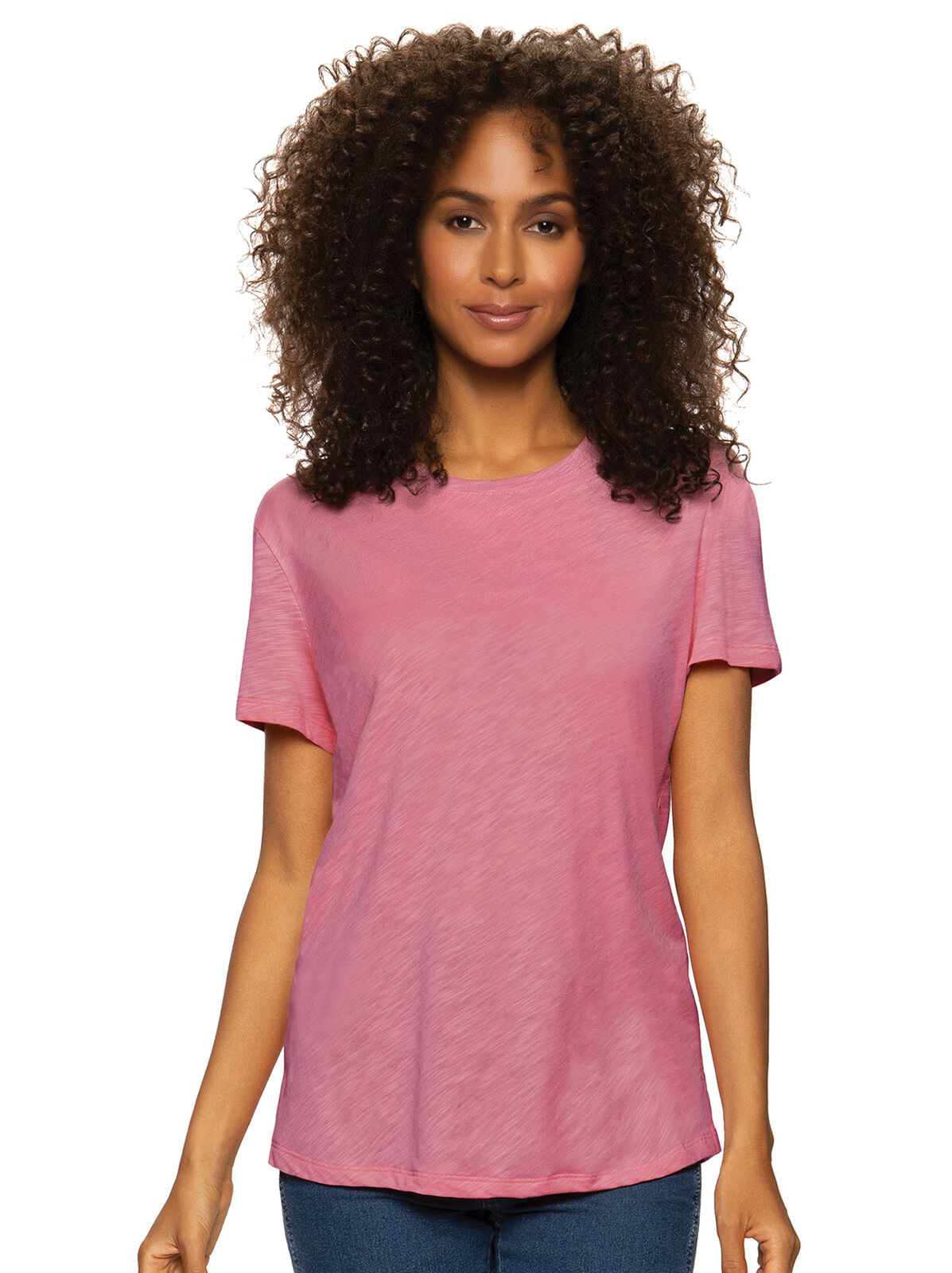 Felina Ladies' Slub Crew Tee NWT - Picture 7 of 9