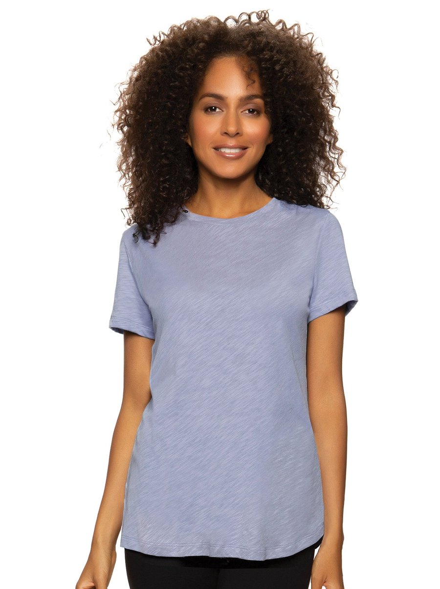 Felina Ladies' Slub Crew Tee NWT - Picture 9 of 9