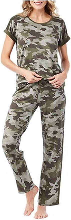 Lucky Brand Ladies' 4Pc PJ Set Super Soft Knit - Picture 17 of 21