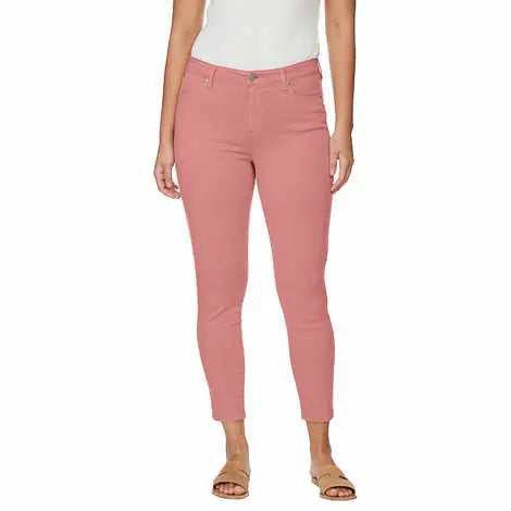 Pantalones de mezclilla ajustados Buffalo David Bitton para mujer tiro alto suaves elásticos al tobillo, La Habana - Imagen 16 de 19