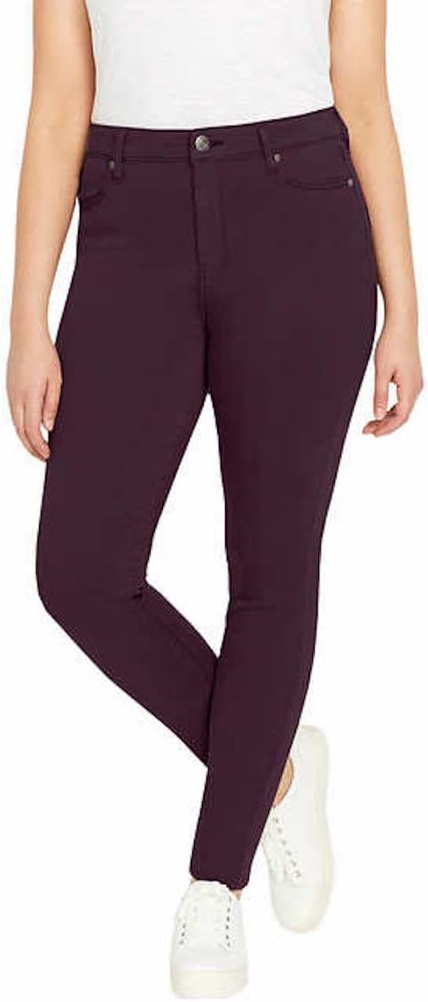Pantalones de mezclilla ajustados Buffalo David Bitton para mujer tiro alto suaves elásticos al tobillo, La Habana - Imagen 19 de 19
