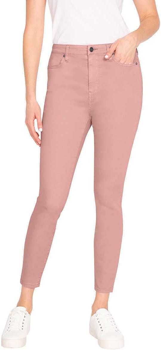 Pantalones de mezclilla ajustados Buffalo David Bitton para mujer tiro alto suaves elásticos al tobillo, La Habana - Imagen 17 de 19