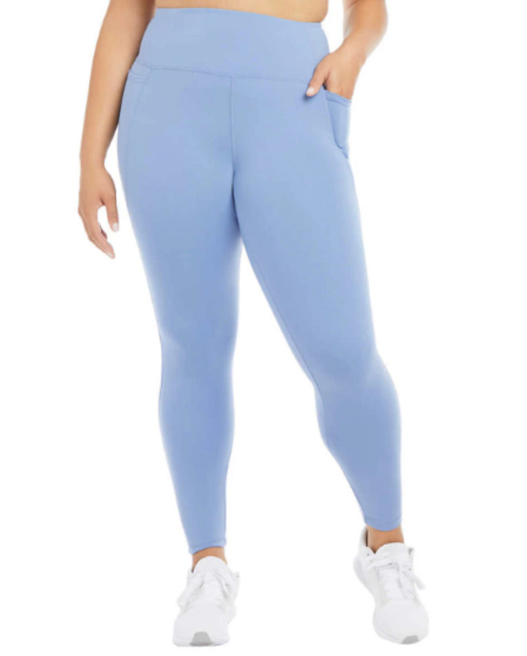 Danskin Damen Performance Legging Seitentaschen Soft Touch - Bild 9 von 9