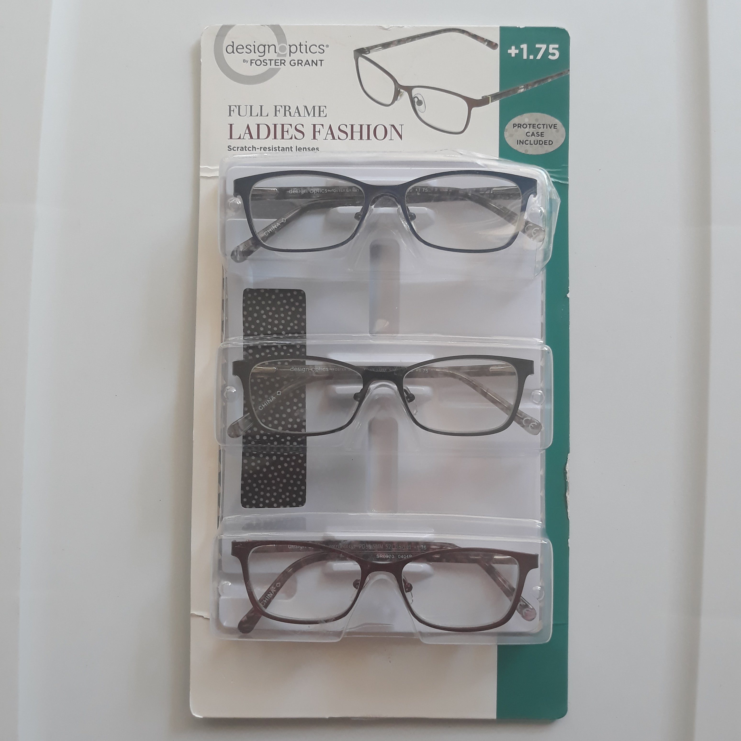 Design Optics By Foster Grant Full Frame Donna Moda Confezione da 3 - Foto 5 di 7