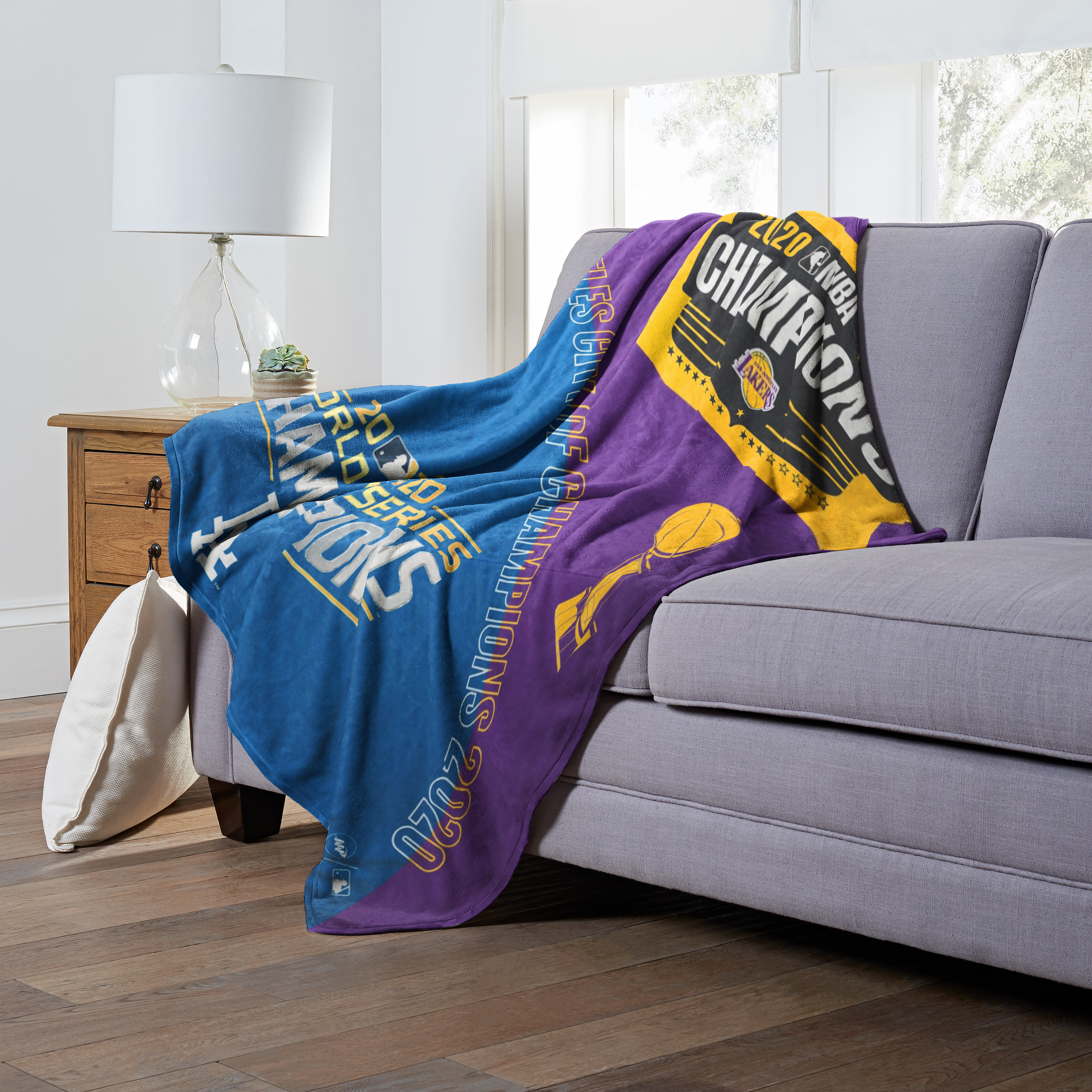 Dodgers Championship Blanket 2025