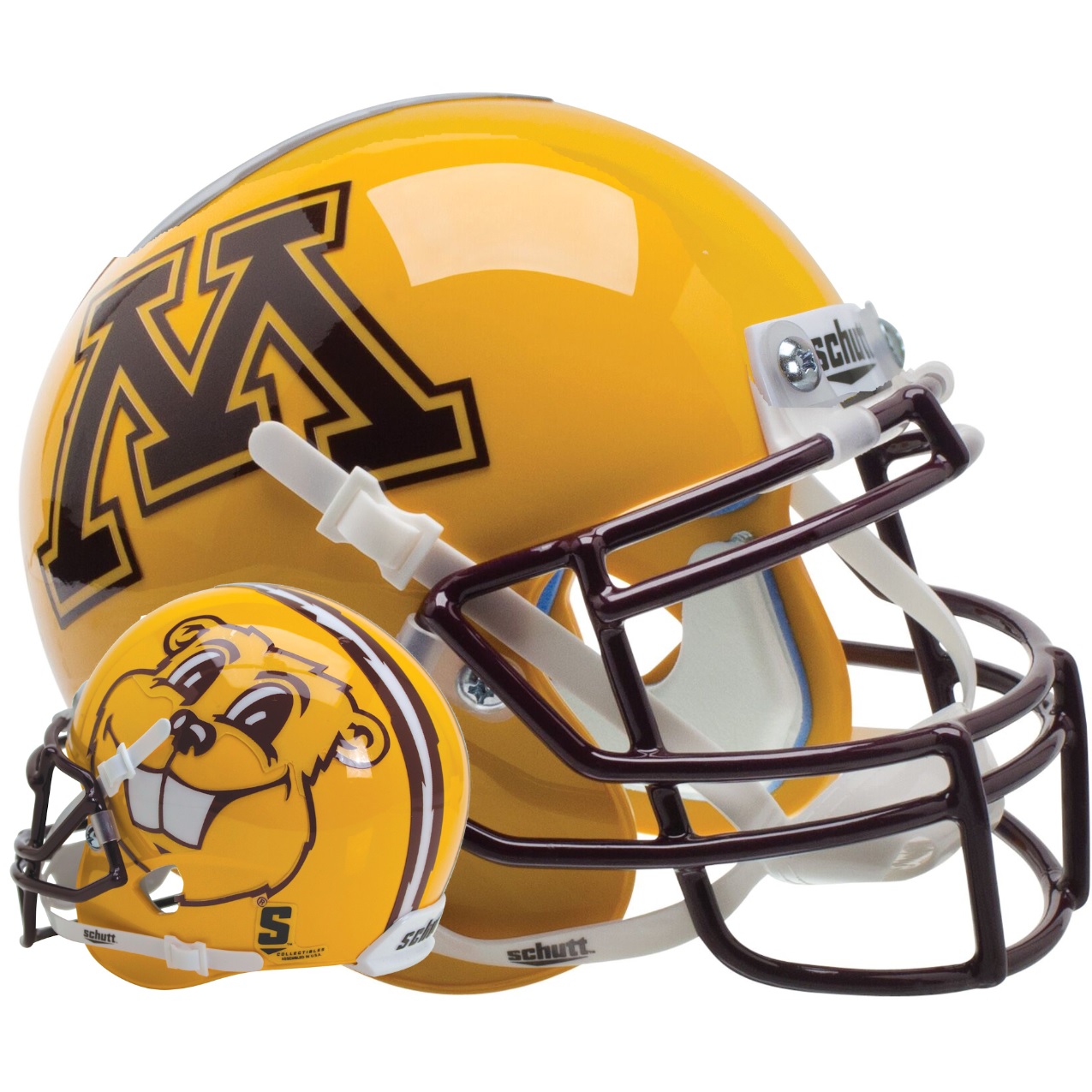 Minnesota Golden Gophers Alternate Goldy Gopher Schutt Full Size
