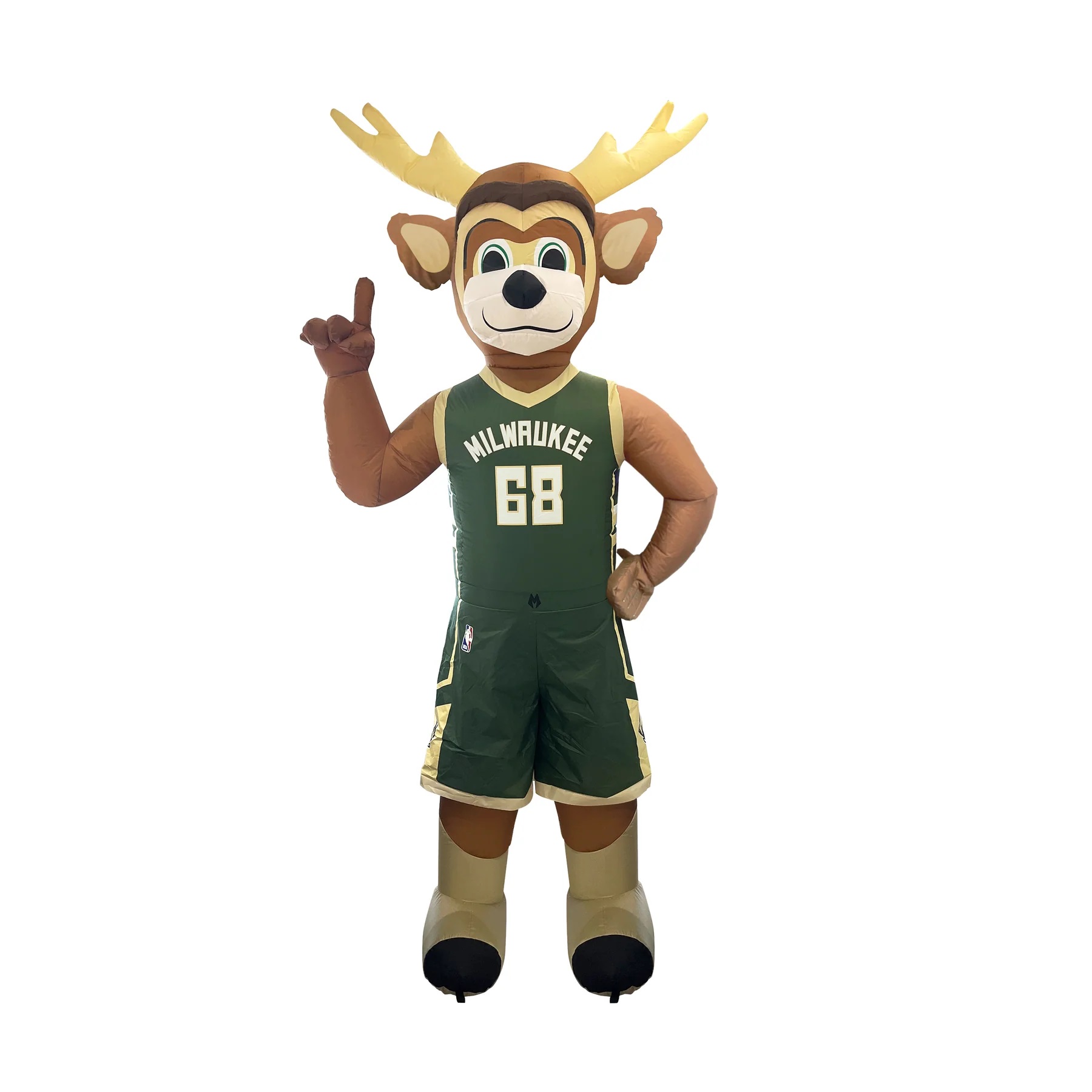 Milwaukee Bucks Bango Mascot 7' Tall NBA Inflatable | eBay
