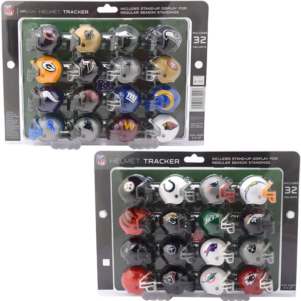NFL Football 32 Team Helmet Standings Tracker Display Set | eBay