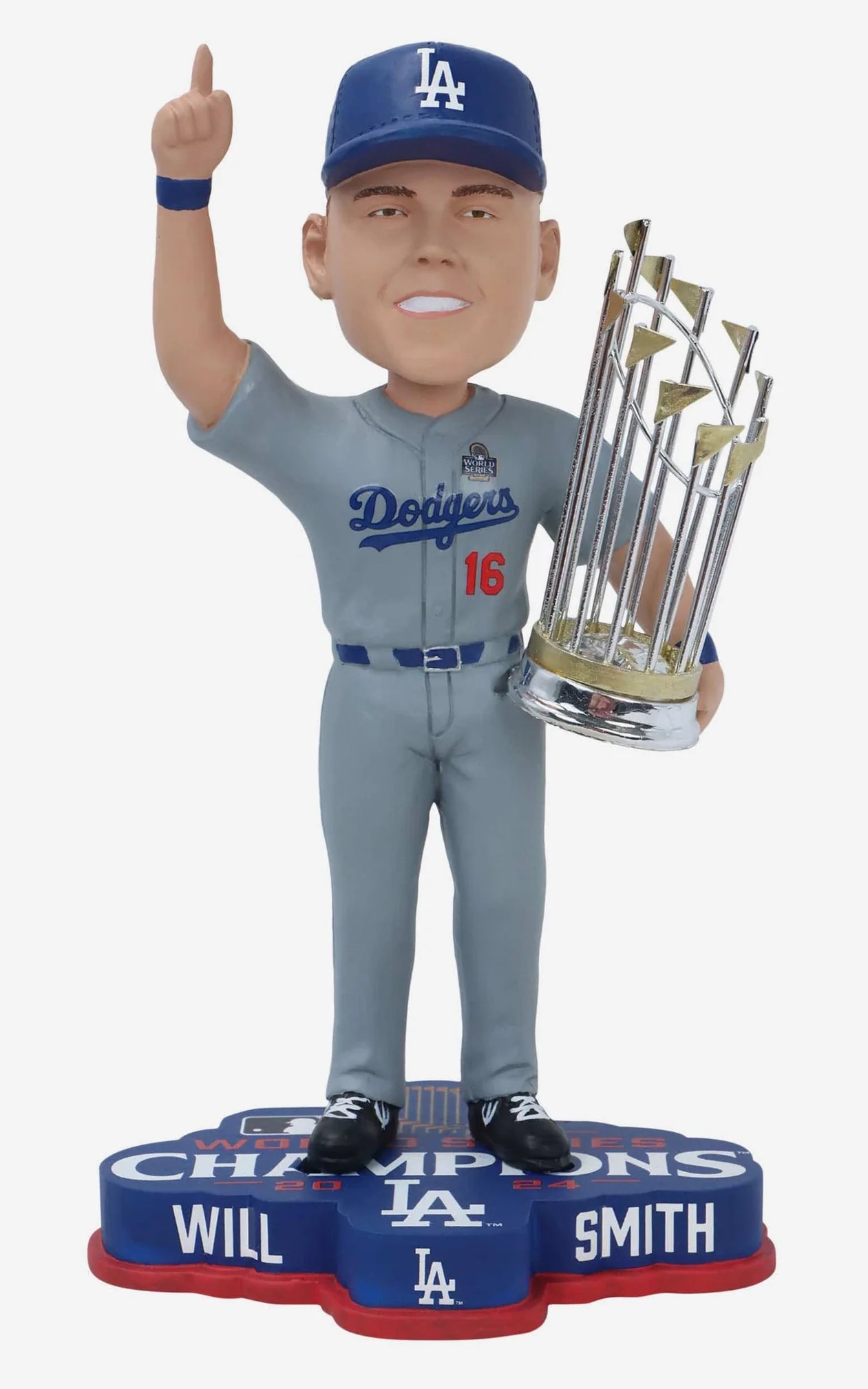 ドジャーズ　ボブルヘッド　WILL SMITH Los Angeles Dodgers 05-21-2025 WILL SMITH LAST OUT