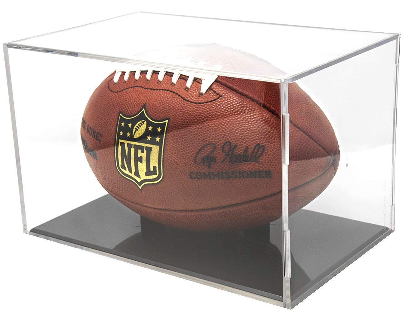 (4) BALLQUBE GRANDSTAND FOOTBALL CUBE DISPLAY CASES w/ CRADLE w/ UV eBay
