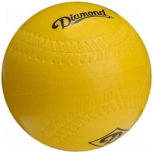 Dozen Diamond 12 inch Lightweight Foam Softball Size Practice Softballs