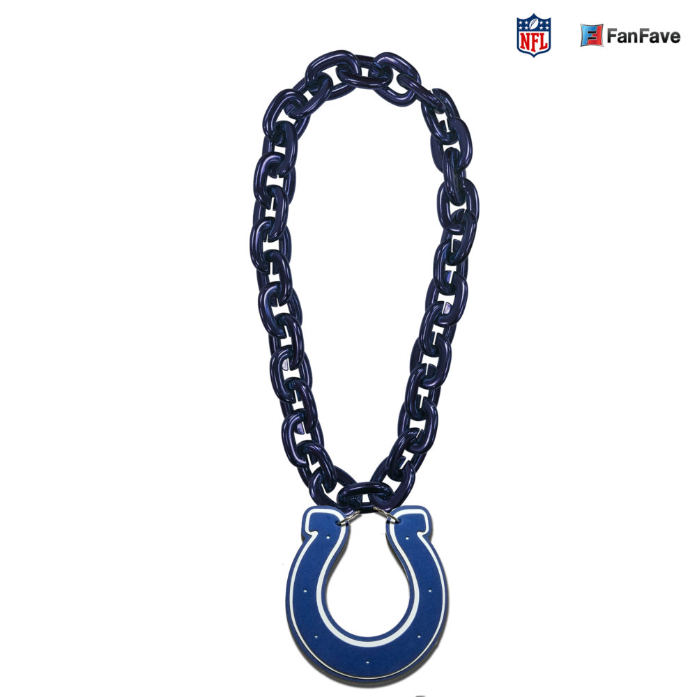 Indianapolis Colts NFL Touchdown Fan Chain 10 Inch 3D Foam Necklace | eBay