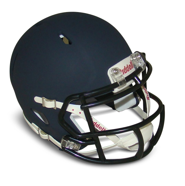 blank blue and white football helmet Lake (Uniontown) (OH) High School Mini 29 point chinstrap Blue Football Helmet Clipart