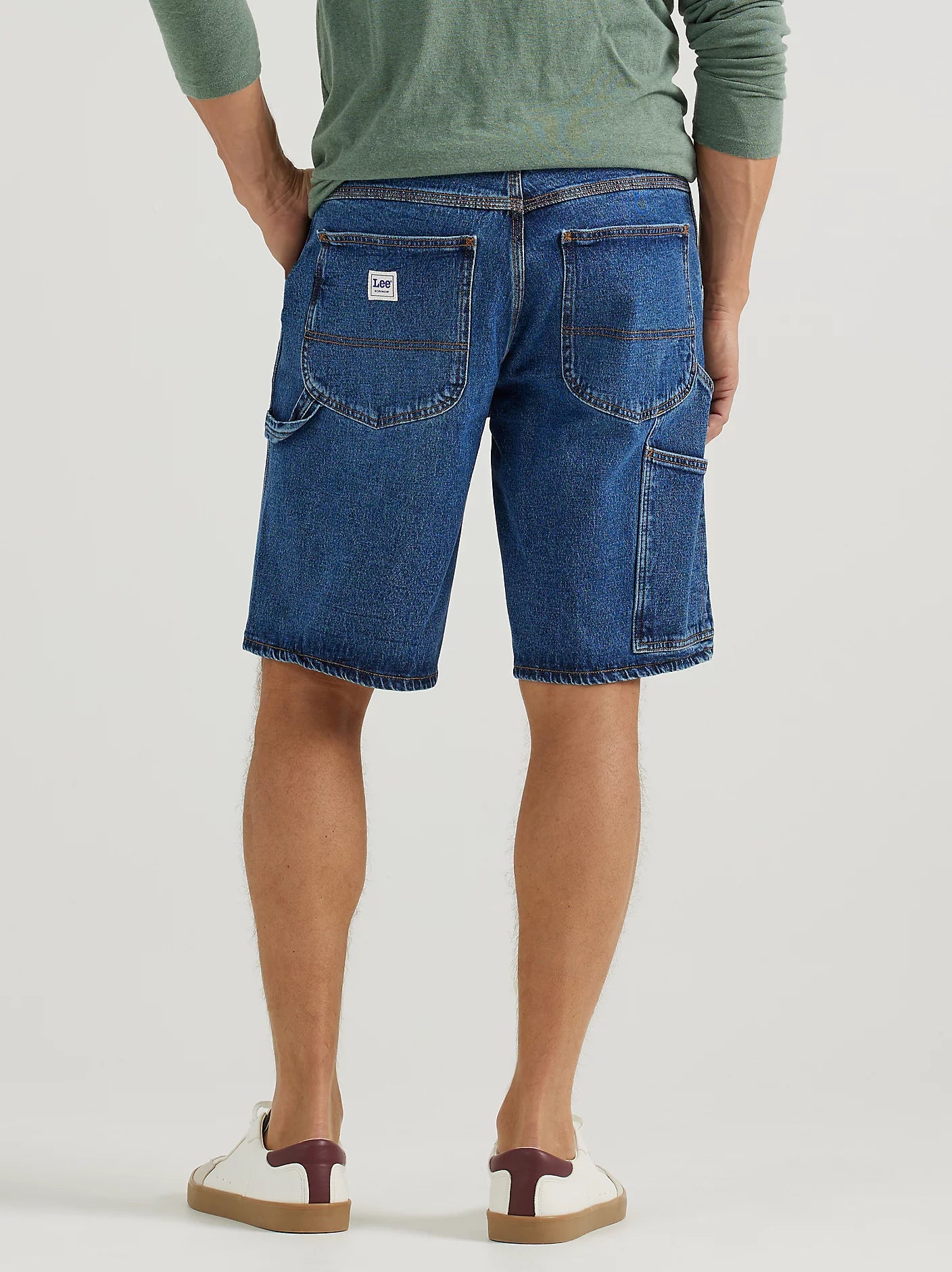 Lee Herren Legendäre Arbeitskleidung Zimmermann Shorts - Bild 2 von 2
