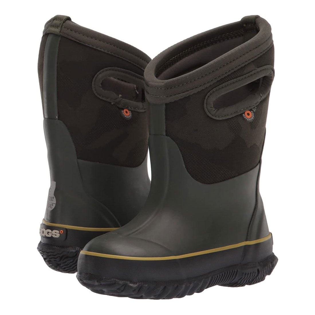 Bogs Boy's Classic Tonal Kids Insulated Waterproof Winter Boots - Picture 2 of 2