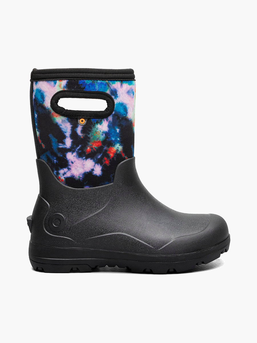 Bogs York Seamless Tie Dye Girl's Winter Boots - Picture 2 of 2