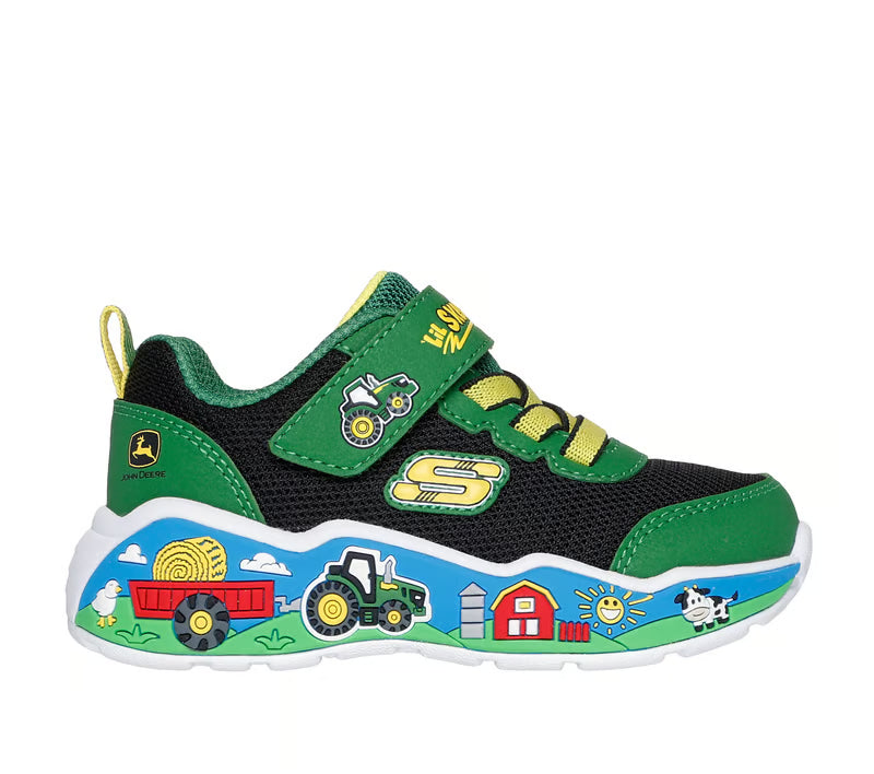 Skechers Boy's John Deere Play Scene Barn Squad Buddies Sneakers - Picture 2 of 2