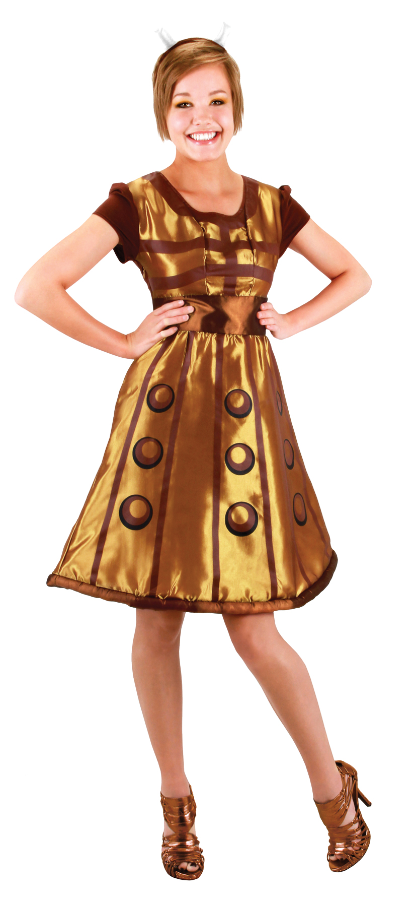Women's Doctor Who Dalek Dress Halloween Costume - Picture 3 of 3