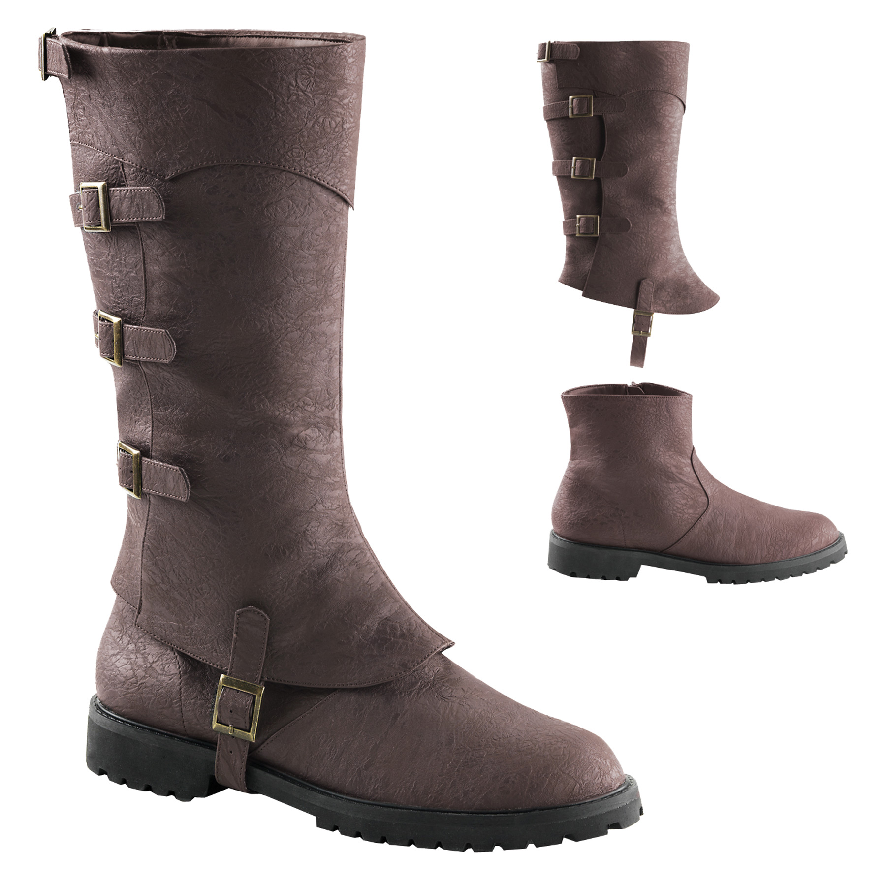 Men's Gotham Boots #105 Warrior Gladiator Renaissance Medieval Halloween - Picture 3 of 3