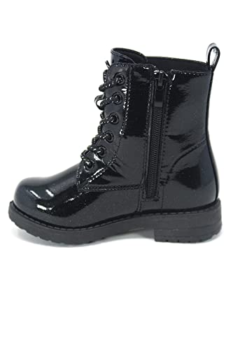 Glitzer Schnürschuhe Kampfschuhe mit seitlichem Reißverschluss für Kleinkind/kleines Kind/großes Kind - Bild 2 von 4