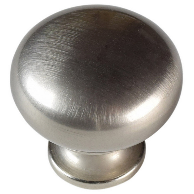 Details About Brushed Satin Nickel Designer Series Round Kitchen Cabinet Pull K771sn