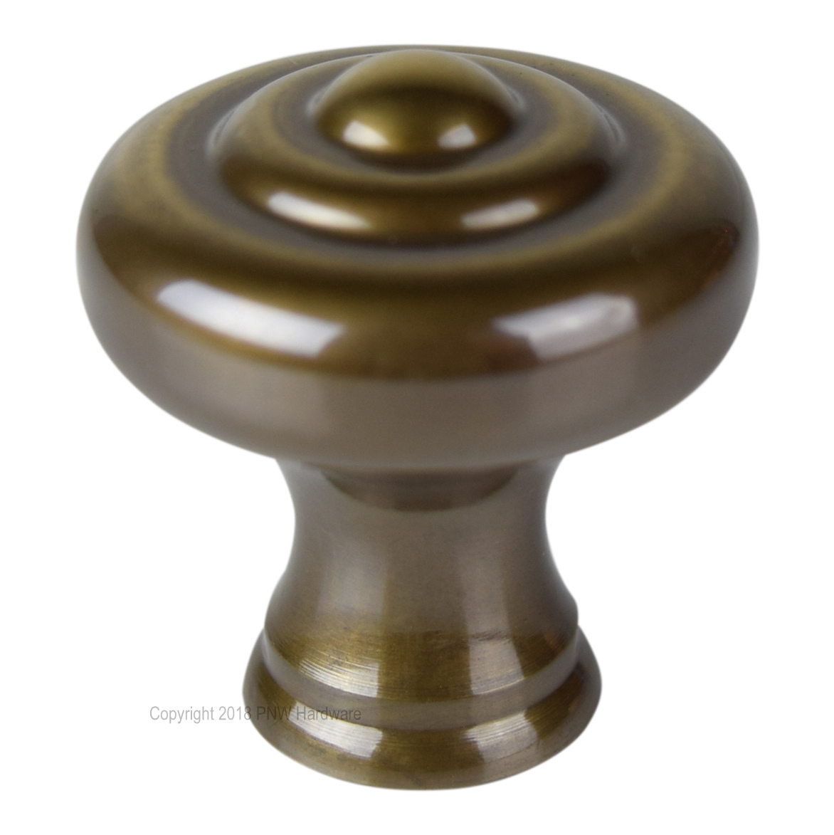 Antique Brass HickoryBelwith A103 Sechel Solid Brass Knob