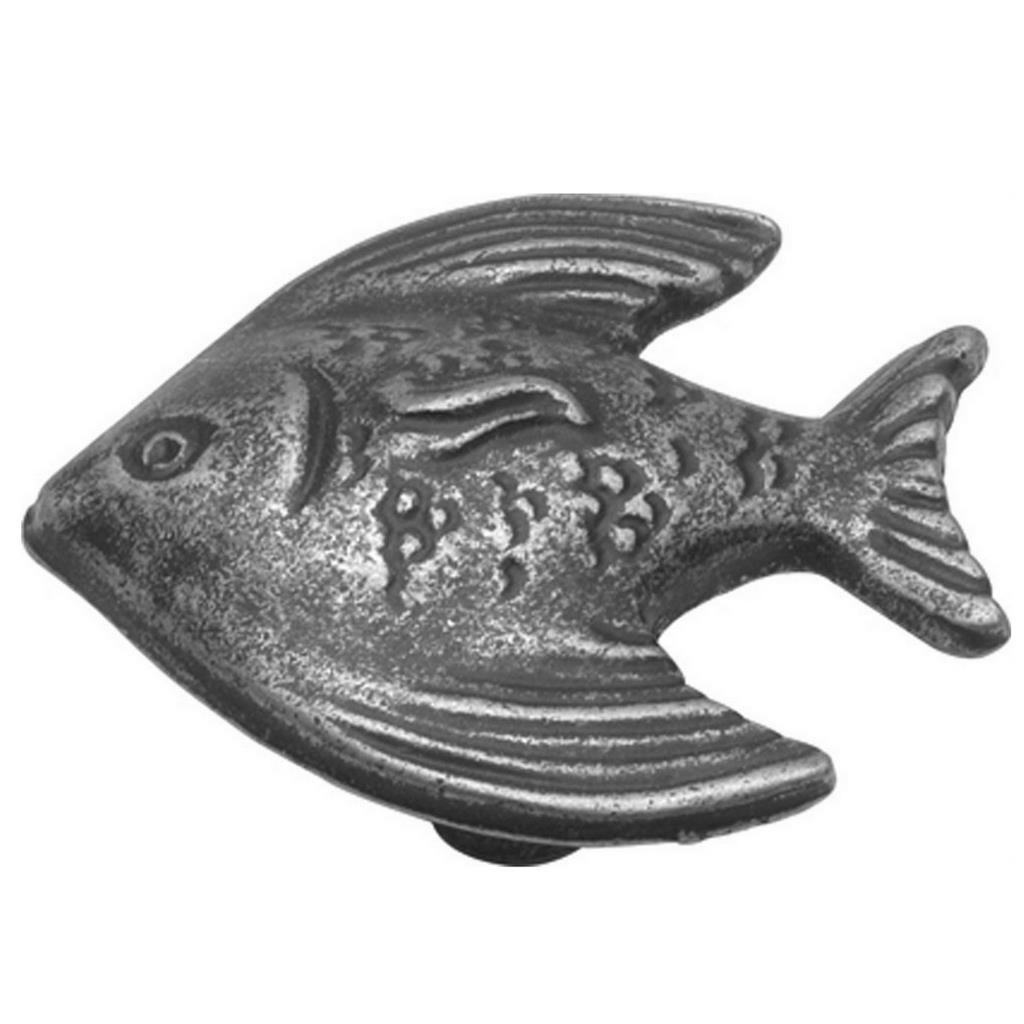 Beach /"Tropical Fish/" Dark Pewter Cabinet Knobs Lot of Hickory PA0115-VP 10