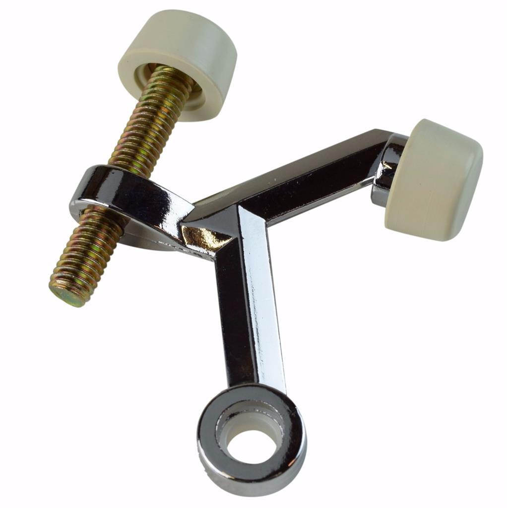 Adjustable Hinge Pin Door Stop Chrome Finish, Hickory PBH3013PB eBay
